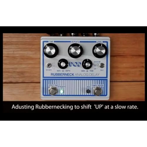 DOD Rubberneck Analog Delay avec Tap Tempo et Modulation - 5