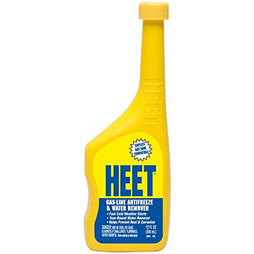 HEET 28201-24PK Gas Line Antifreeze and Water Remover, 12 Fl oz. (Pack of 24)