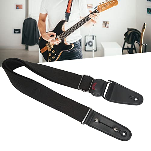 Sangle d’ukulélé, sangle de guitare en lin et coton pratique universelle noire confortable avec 2 micros pour les… - Les Beatles, Paul McCartney, John Lennon, RIngo Starr, George Harrison Sangle d'ukulélé, sangle de guitare en lin et coton pratique universelle noire confortable avec 2 micros pour les… – Image 6