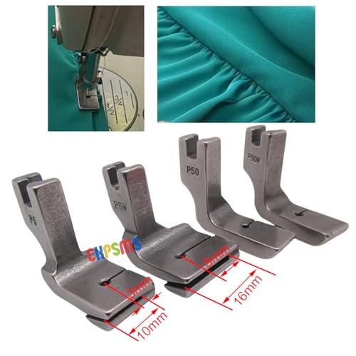 Kit 4 Pies Shirring para Máquina de Coser CKPSMS miniatura 2