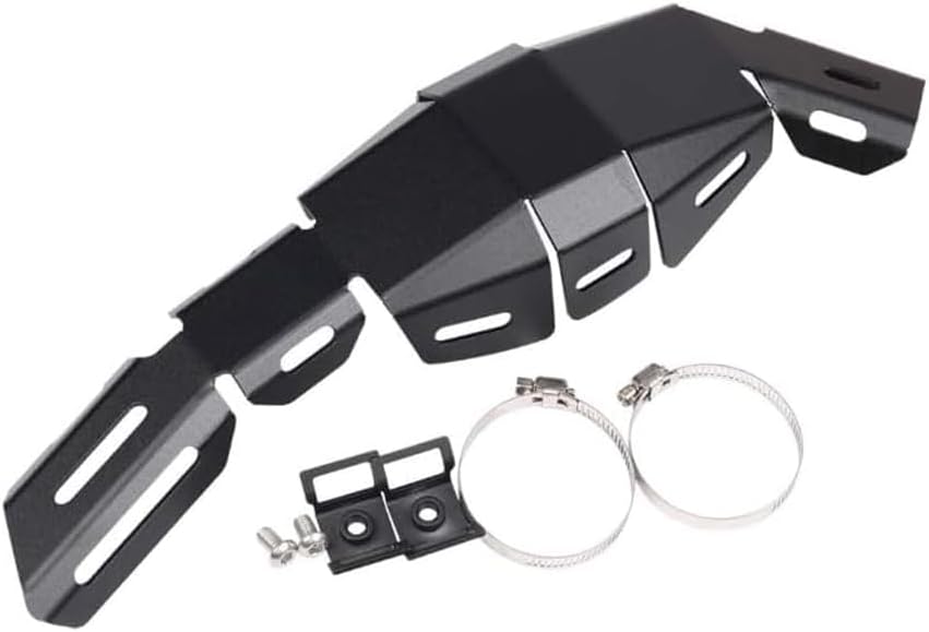 Off-Road Motorcycle Muffler Anti-Scalding Guard CRF300L Exhaust Heat shield Aluminum Pipe Guard High-Temp Protection For CRF 300L 2021-2024 CRF300 L Accessories
