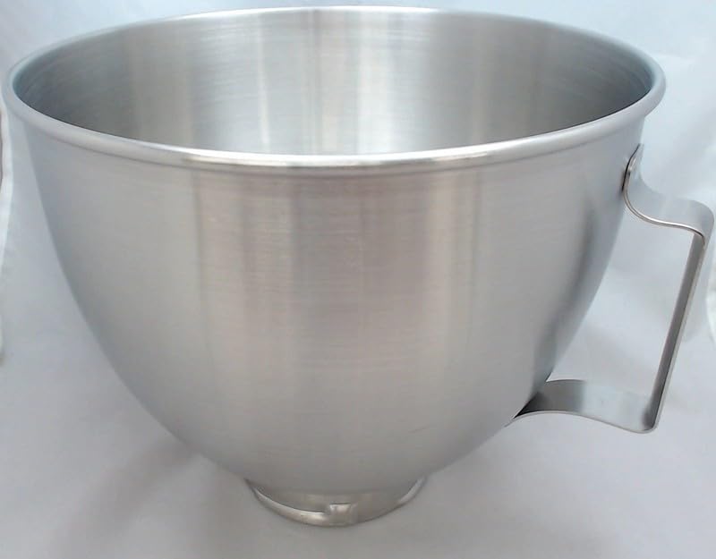 #US Stand Mixer 5 Quart S.S. Bowl W/Handle Works On Any Tilt Head Mixer