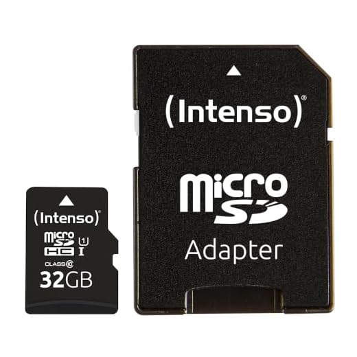 Intenso Premium Scheda di memoria MicroSDHC da 32 GB (con Adattatore SD), Class 10 UHS-I