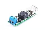 KNACRO DC-DC Voltage Regulator Buck Converter Module 6V 9V 12V 24V 30V (6V-35v) to 5V 3A Single USB