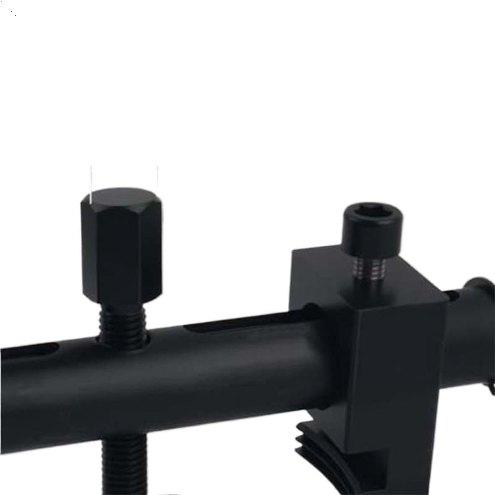 Drive Pulley Removal Tool Kit Adjustable 40-165mm Ribbed Pulley Puller Set Compatible with Crankshaft Engine Repair