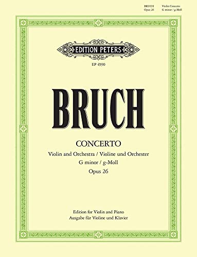 Konzert f r Violine und Orchester g-Moll Opus 26 (Nr. 1)