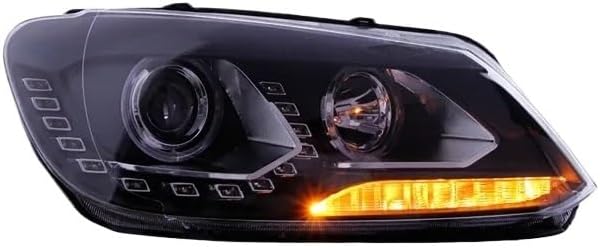 VW Touran 2011-2015 フォグ DRL ブレーキ ターンシグナルランプ プラグアンドプレイ対応 【ヘッドライトカバービュイックエンクレーブ】 車用