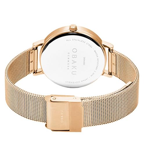 Image of Obaku Tang Lille Azure Analog Blue Dial Women's Watch-V260LXVLMV