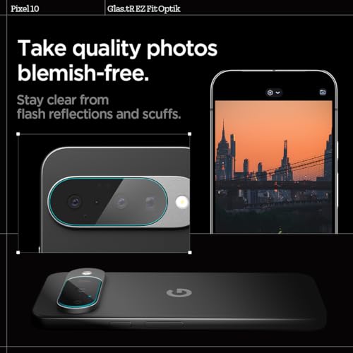 Image of Spigen EZ Fit Optik Camera Lens Protector for Pixel 10