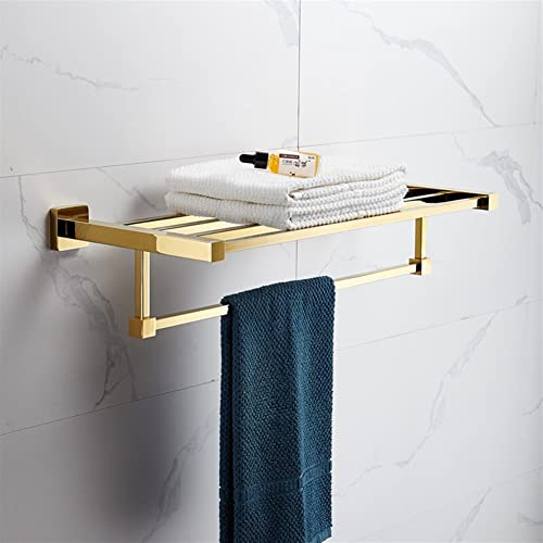 Porte-serviettes en or au design de luxe pour sublimer votre réveil