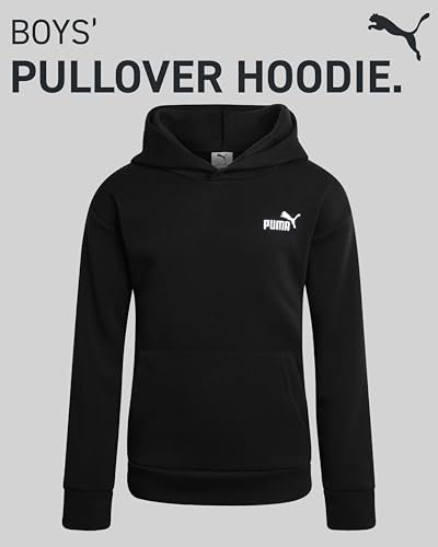 PUMA Boys Hoodie - Soft Fleece Breathable Pullover Sweatshirt - Lightweight Performance Hoodies for Boys (Sizes 8-20)2
