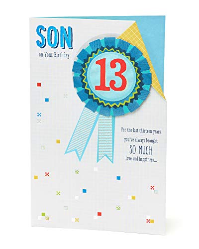 Biglietto di auguri per il 13° compleanno del