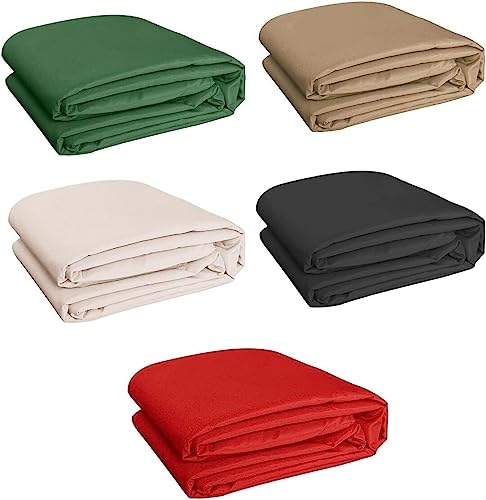 Sun Umbrella Replacement Parasol Canopy Cover 2m/2.7m/3m 6/8 Arms Polyester Replacement Parasol Cover, Waterproof Patio Umbrella Fabric Canopy Cover for Outdoor (Color : Off White, Size : 2.7m-6ribs