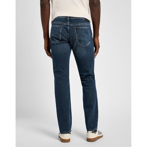 Lee - Jeans Herren - Slim Straight Fit - Rider - Holland Blue – Ansicht 2
