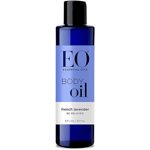 EO Body Oil: Massage and Moisturize, French Lavender, 8 Ounce