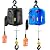 VOPEPZG 3 in 1 1100lbs Electric Hoist Winch?120 Volt 1500W Portable Electric Winch with Manual/Cable/Wireless Remote Control for Attic Lift?Deer Hoist?Garage?Warehouses?Factories (Black)