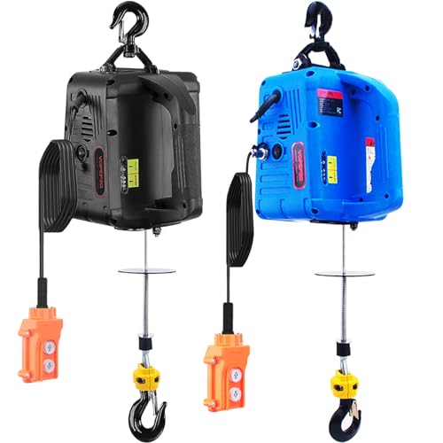 Vopepzg 3-IN-1 ELECTRIC HOIST WINCH 1100 LBS 3 In 1 1100Lbs Electric Hoist Winch，120 Volt 1500W Portable Electric Winch thumb #1