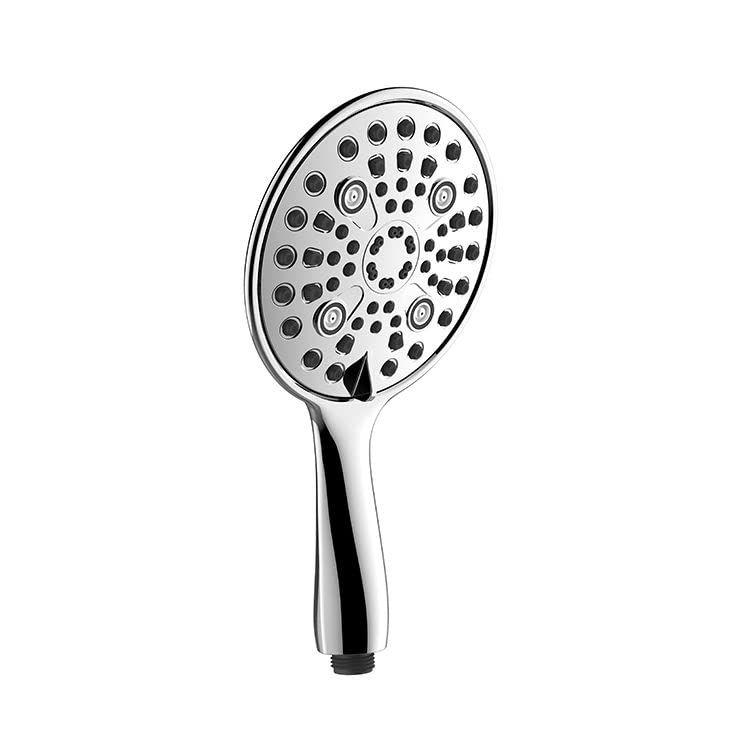 Aquieen Brass Chrome 6" Round 6 Function Water Saving Mist & Rain Shower Head (Hand Shower) (B09SY5SWRW) Amazon Price History, Amazon Price Tracker