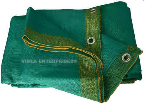 Image of Multiple Sizes Multipurpose 90% Virgin Shade Net /Green Net /Balcony /Terrace /Nursery /Fencing /Garden /Plant 6 M x 14 M (20 FT x 46 FT)