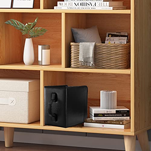 Fasmov 400 Disc Cd/Dvd Binder Dvd Wallet Case, Dvd Case Holder Media Storage Organizer Binder Wallet For Car Home Office Travel, Black #TOP5