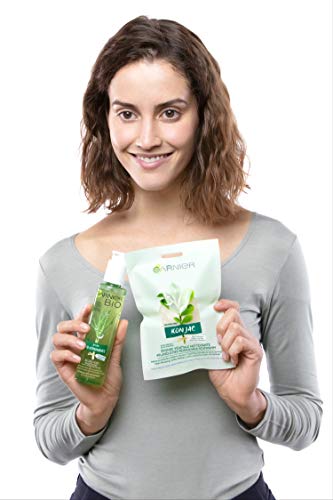 Garnier Konjac Facial Peeling Sponge, Pimple Removal, Konjac Vegetable Cleansing Sponge, Pack of 2 - Image 8