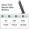 Yose Power Electric Bike Battery 48V 14Ah for Soltera Pace 500.2/500.3/500.3 Step-Through E-Bikes Ebike Battery for 250W 300W 500W 700W Motor (Without Charger) #1