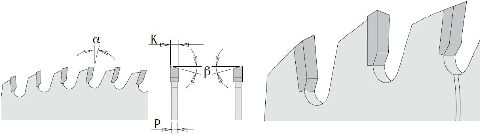 CMT 292.210.48M General Purpose Saw Blade, 8-1/4-Inch by 48 Teeth 15-Degree ATB with 30mm Bore