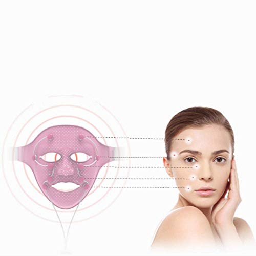 Facial Mask Machine, Enshey Electric Vibration Facial Beauty Massager Skin Rejuvenation Anti-wrinkle Face-Lifting Magnet Massage SPA Face Mask