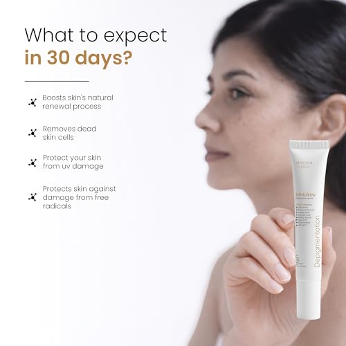 Image of Personal Touch Melakey Radiance Cream for Hyperpigmentation & Melasma | Pigmentation Removal Cream | Pigmentation Cream for Men & Women | 5% Azelaic Acid | Dark Spot Corrector with Glycolic Acid & Niacinamide for Even Skin Tone | 40gm