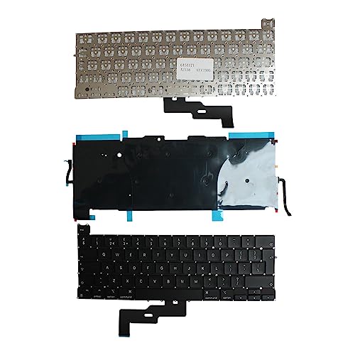 Clavier MacBook Pro 13 M1 2020 AZERTY Royaume-Uni Noir Rétro-éclairé