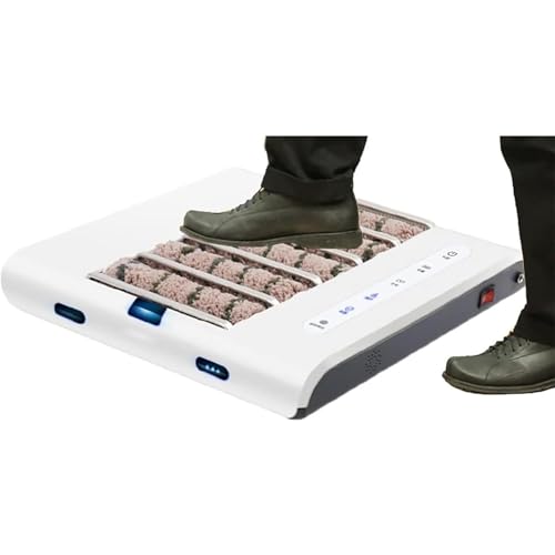 Miuxe Machine De Nettoyage De Semelles Électrique D'entrée – Machine À Polir Les Chaussures À Induction Automatique, Équipement De Nettoyage De Chaussures pour La Maison/Clinique