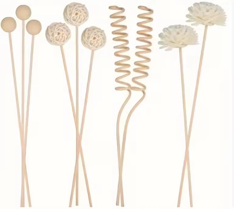 Reed Diffuser Sticks 22 Pcs, Natural Rattan Fragrance Oil Diffuser Set Kit
