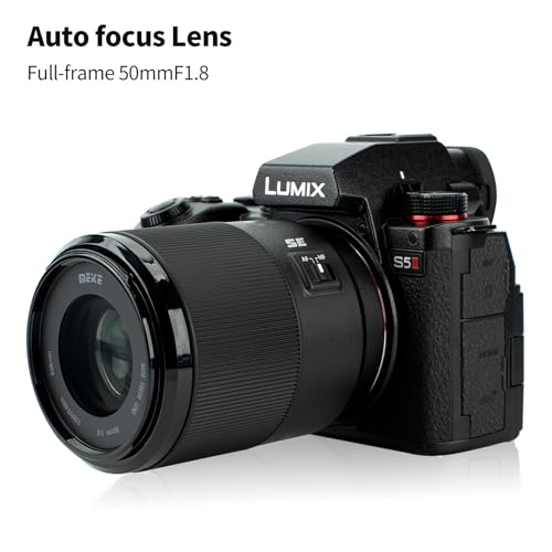 Image of Meike 50mm F1.8 AF STM Full Frame Portrait Lens for Panasonic L Cameras