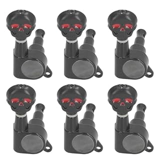 Clé de Réglage de Guitare Mécanique, Noir, Durable, en Forme de Crâne, Métal Robuste pour Remplacement - Les Beatles, Paul McCartney, John Lennon, RIngo Starr, George Harrison Clé de Réglage de Guitare Mécanique, Noir, Durable, en Forme de Crâne, Métal Robuste pour Remplacement – Image 4
