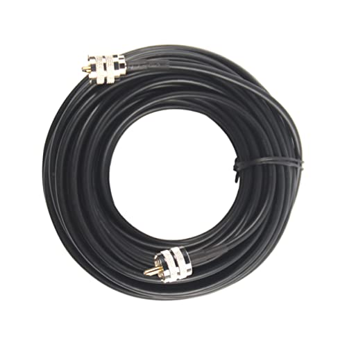Cable puente coaxial CB Mikikit UHF con conectores PL para radio de ohmios estables