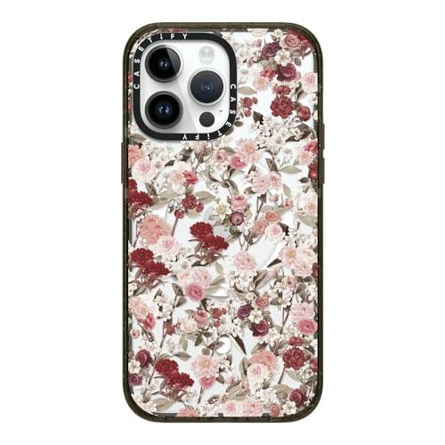 CASETiFY (P[XeBt@C) CpNgP[X iPhone 14 Pro Maxp [2.5 m 4X RpO[h̗ɑ΂ی/MagsafeΉ] - Vintage Flower Monday - NAubN