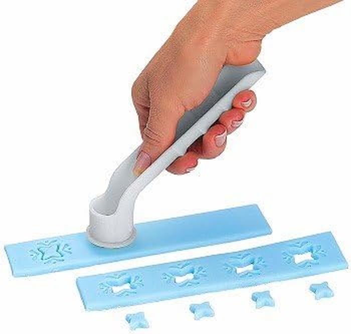 AntDau71® UDG22 Set of 8 Interchangeable Stamps for Sugar Paste Fondant and Biscuits