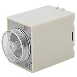 [CONTROL DE TIEMPO PRECISO] El relé temporizador de retardo ST3PA-G ofrece tiempo ajustable de 4 minutos a 24 horas con su perilla giratoria suave y marcas de escala claras. La pantalla del tubo luminiscente garantiza una lectura fácil en condiciones de poca luz, mientras que el error de repetición mínimo garantiza una sincronización precisa para procesos industriales y sistemas de automatización.