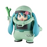 Banpresto Figura de Accion Zaku Costume Gundam 45Thxhatsune Miku (Hatsune Miku Ver.) 15cm, BP29605P Multicolor, Figura Coleccionable, Optimo para los fanaticos del Anime