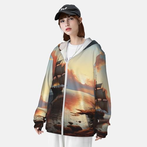 Chaqueta con protección solar UPF 50+ unisex miniatura 4