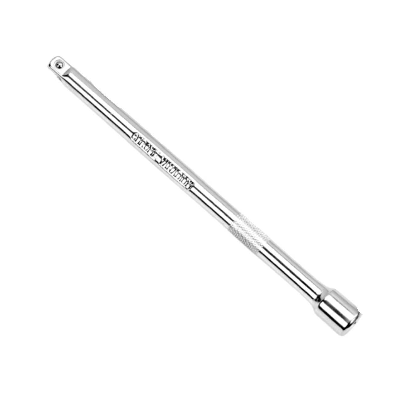 Xctdsvah One Color Flexible Socket Extension 1/4" 3/8" 1/2" Socket Ratchet Wrench Extension Bar 50/75/100/125/150/250Mm Long Steering Sleeve Connecting Rod Accessories(1-4 6Inch-150Mm)