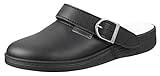 Abeba Clog 77031 - the original, Mikrofaser, schwarz, zertifiziert,Schwarz,41 EU