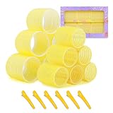 Bestienoly Hair Rollers for Long Hair, 18Pcs Velcro Rollers for Hair, Rollers Hair Curlers, Hair Rol