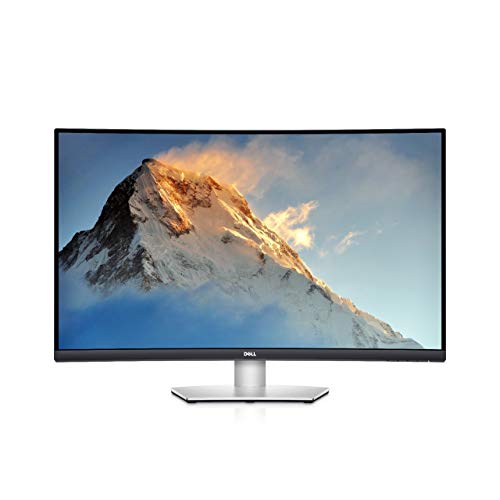 Dell Monitor S3221QS 4K UHD (3840 x 2160) de 31,5 Pulgadas, Pantalla Curva 1800R, 60 Hz, VA, 4 ms, AMS FreeSync, 99% sRGB, Altavoces Integrados, DisplayPort, 2 HDMI, 3 USB 3.0, 3 años de garantía