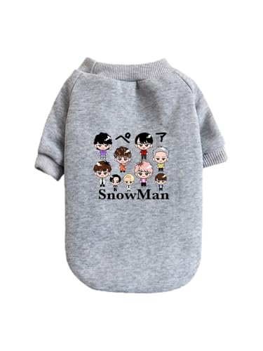 SnowMan �X�m�[�}�� ���� �y�b�g�� �h�b�O�E�F�A �p�[�J�[ �L�� �y���{����̔����z ������^�� ���� ������� �g���� �h�� �E�ѕی� �y�b�g�E�F�A ���o������ ���E�₷�� XL
