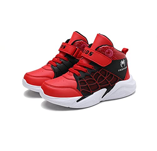 Lightweight Basketball Shoes for Kids Boys High-top Boots Youth Lightweight Outdoor Sneakers2