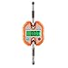Produktbild Favourall 150KG Elektronische Kranwaage Digital Kranwaage Hängewaage Batterie Industriewaage Lastenwaage Waage LCD Zugwaage (Orange)