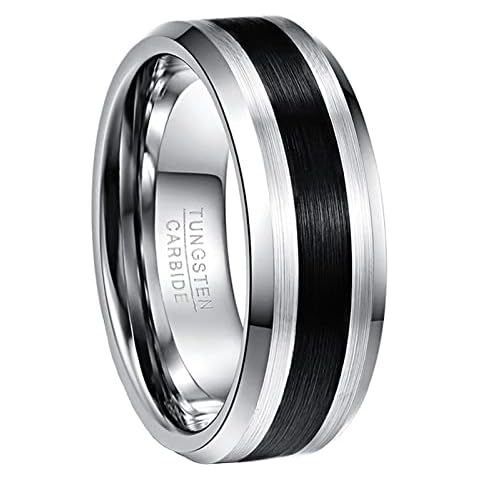 Bague NUNCAD en Tungstène Cover