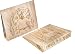 Hodor Door Stop - Set of 2 with 3 Engravings - Includes Wooden Gift Box - Game of Thrones Inspired Door Stop -Dark Forest and Natural Pine