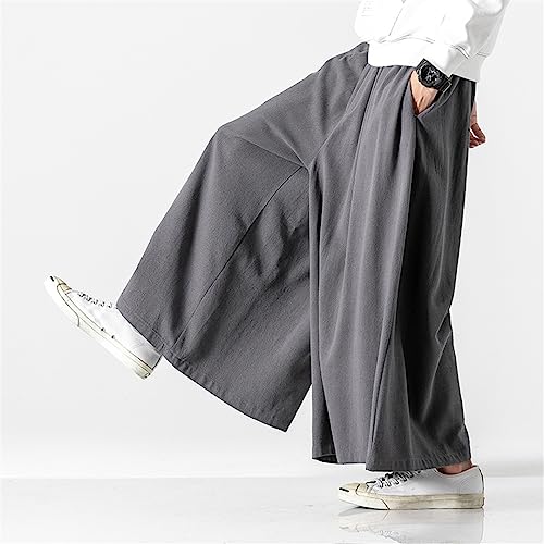 Pantalon ample en lin noir pour vos moments de détente estivale - 5